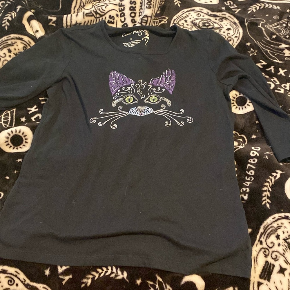 Spooky gem kitten shirt